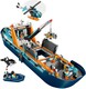 LEGO® City 60368 - Sarkkutató hajó