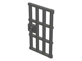 Gyöngyház Sötét-szürke 1X4X6 Rácsos Ajtó