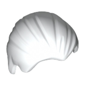 Fehér Minifigura haj