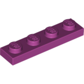 Magenta 1x4 Lapos Elem