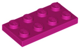 Magenta 2x4 lapos
