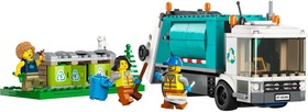 LEGO® City 60386 - Szelektív kukásautó
