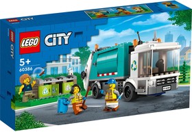 LEGO® City 60386 - Szelektív kukásautó