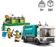 LEGO® City 60386 - Szelektív kukásautó