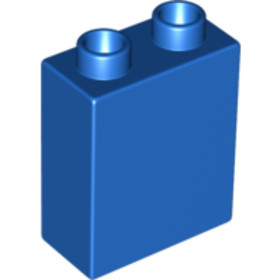 DUPLO Kék 1x2x2 Kocka