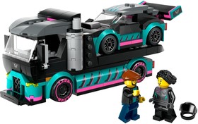 LEGO® City 60406 - Versenyautó és autószállító teherautó