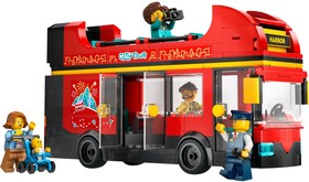 LEGO® City 60407 - Piros emeletes turistabusz