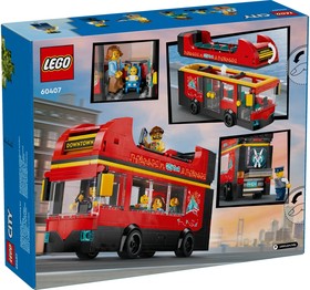 LEGO® City 60407 - Piros emeletes turistabusz
