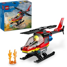 Tűzoltó mentőhelikopter