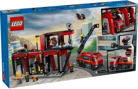 LEGO® City 60414 - Tűzoltóállomás és tűzoltóautó