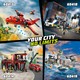 LEGO® City 60414 - Tűzoltóállomás és tűzoltóautó