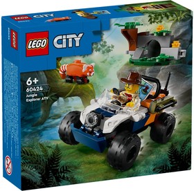 LEGO® City 60424 - Dzsungelkutató ATV - vörös macskamedve akció