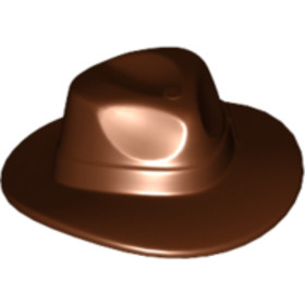 Vörösesbarna Fedora Kalap