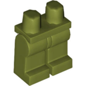 Olivazöld Minifigura Alsórész