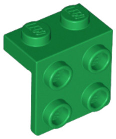 Zöld 1X2/2X2 Sarokelem