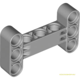 Világos kékes-szürke Technic 3x5 elem, H alakú