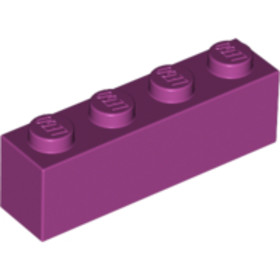 Magenta 1x4 Kocka