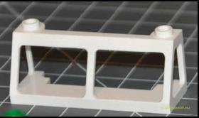 Fehér 2x2x6 ablakkeret