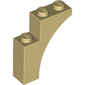 Bézs 1x3x3 Híd Elem