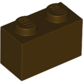 Sötétbarna 1X1X2Elem