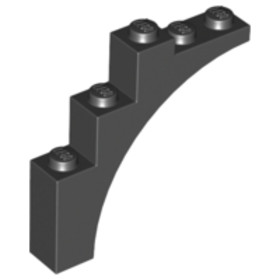 Fekete 1x5x4 Boltív