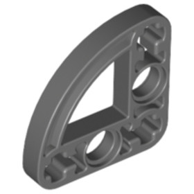 Sötét Kékes-szürke 3x3 Technic Emelőkar