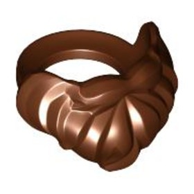 Vörösesbarna Középhosszú Minifigura Szakáll