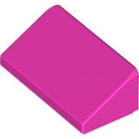 Sötétpink 1X2X2/3 Tetőelem