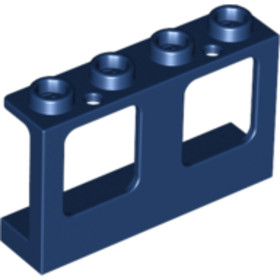 Sötétkék 1x4x2 Ablak