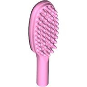 Élénkpink Minifigura Hajkefe