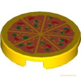 Sárga 2X2 Pizza