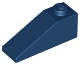 Sötétkék 1X3/25° Elem