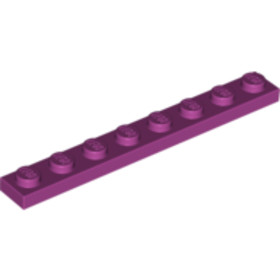 Magenta 1x8 Lapos Elem