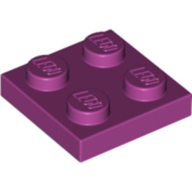Magenta 2x2 Lapos Elem