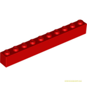 Piros 1X1X10 Hosszú Elem
