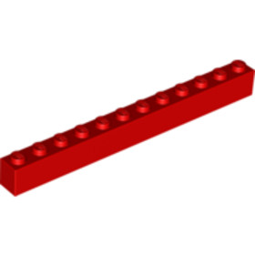 Piros 1x12 Kocka