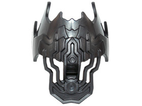 Gyöngyház sötétszürke Bionicle páncél, tüskés