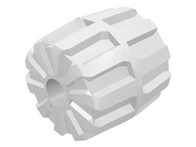 Fehér 22mm D. x 24mm Kerék