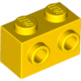 Sárga 1x2 Elem 2 Gombbal