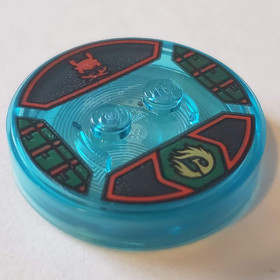 Átlátszó Világoskék Dimensions Nya (Ninjago) Talapzat