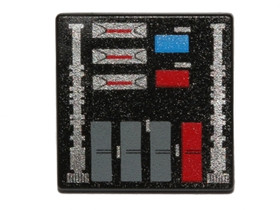 Star Wars 75111 - Darth Vader mellkasi panel, színes csempe
