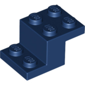 Sötétkék 2X3X1 1/3 Lépcsős elem
