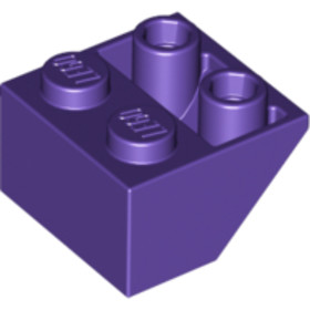Sötétlila 2X2/45° Fordított Elem