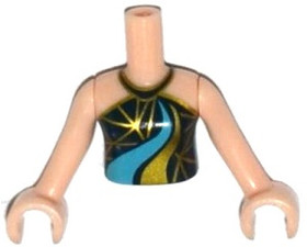 Friends minifigura felsőtest - mintás póló