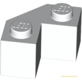 Fehér 2x2/45° Elem