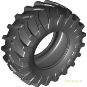 Fekete 107X44 Gumiabrocs