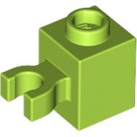 Lime 1x1 Módosított Kocka Elem Csatlakozóval
