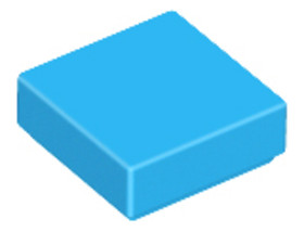 Sötét azúr 1x1 csempe