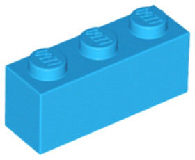 Sötét azúr 1X1X3 Elem