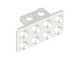 Fehér 1X2/2X4 Sarokelem